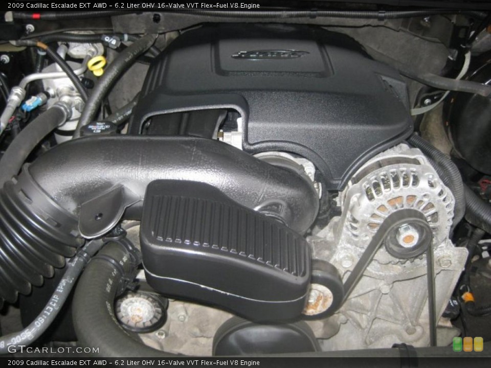 6.2 Liter OHV 16-Valve VVT Flex-Fuel V8 Engine for the 2009 Cadillac Escalade #39305969