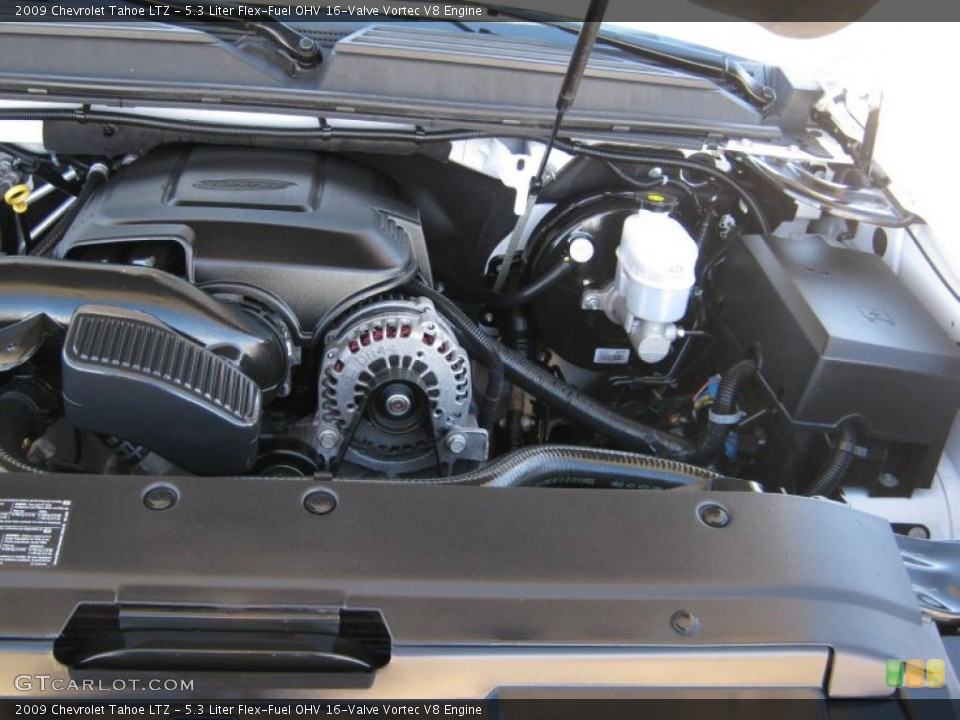 5.3 Liter Flex-Fuel OHV 16-Valve Vortec V8 Engine for the 2009 Chevrolet Tahoe #39309229
