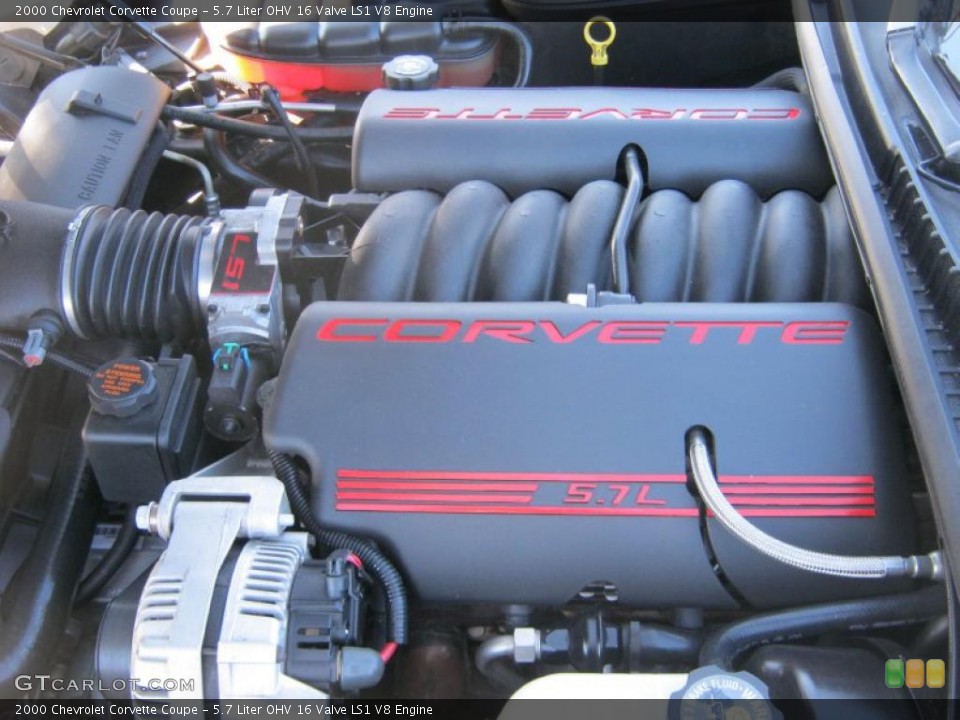 5.7 Liter OHV 16 Valve LS1 V8 Engine for the 2000 Chevrolet Corvette #39311125