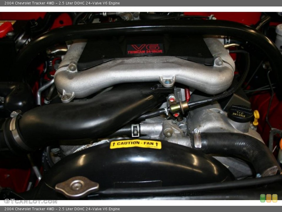 2.5 Liter DOHC 24-Valve V6 Engine for the 2004 Chevrolet Tracker #39314065
