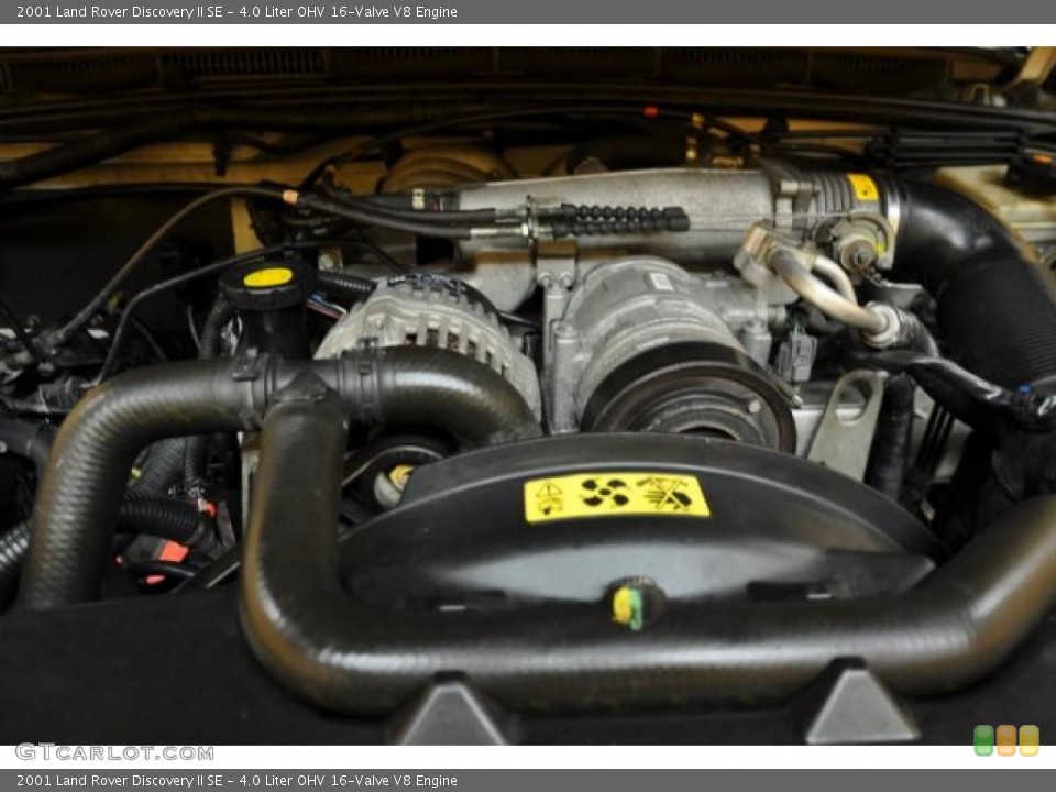 4.0 Liter OHV 16-Valve V8 Engine for the 2001 Land Rover Discovery II #39318749