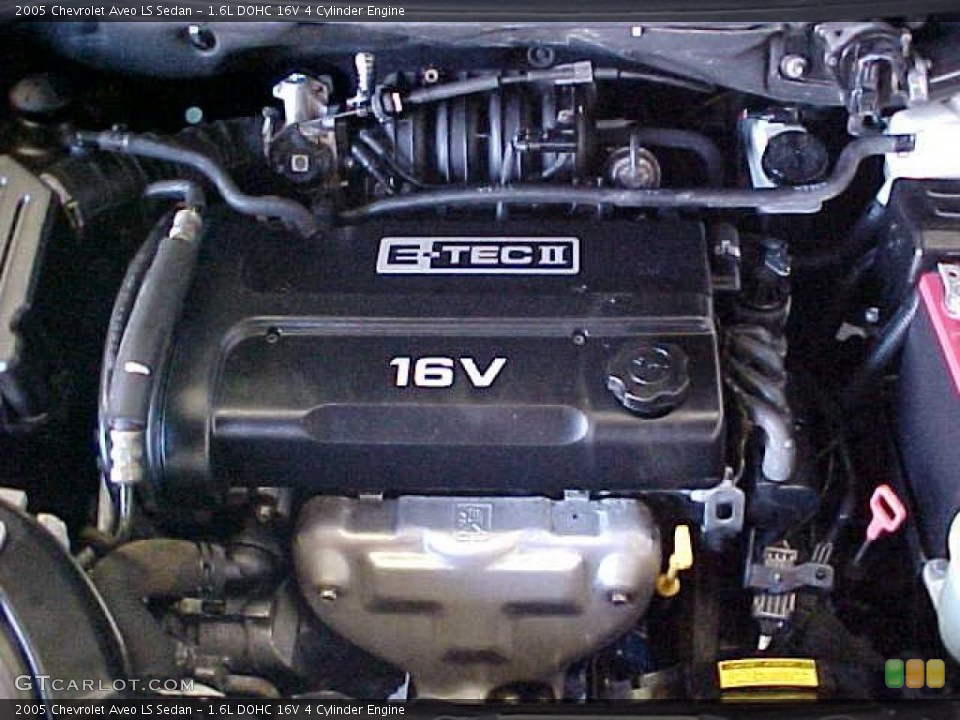 1.6L DOHC 16V 4 Cylinder Engine for the 2005 Chevrolet Aveo #39324773