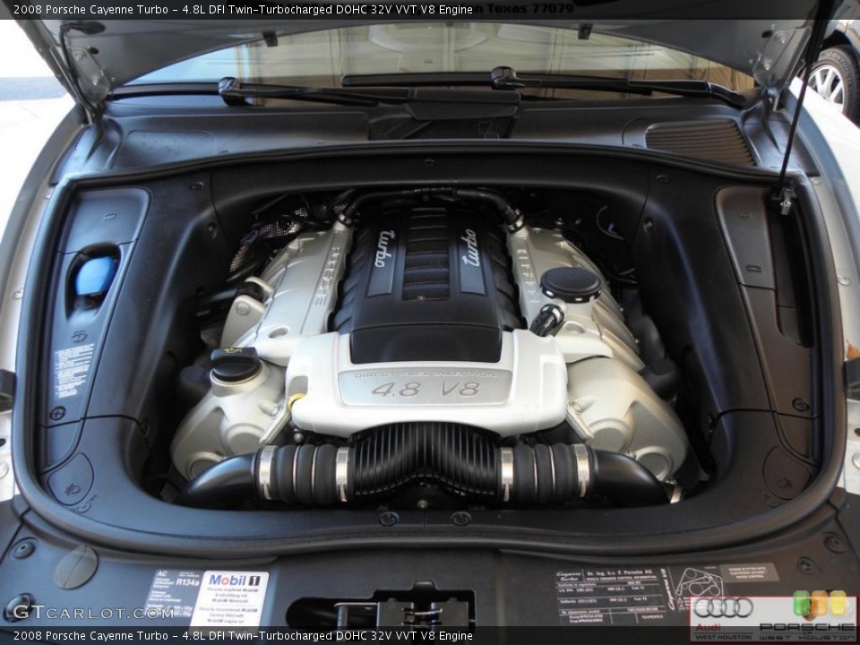 4.8L DFI Twin-Turbocharged DOHC 32V VVT V8 Engine for the 2008 Porsche Cayenne #39327800