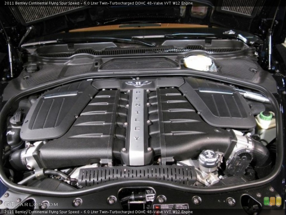 6.0 Liter Twin-Turbocharged DOHC 48-Valve VVT W12 Engine for the 2011 Bentley Continental Flying Spur #39327912