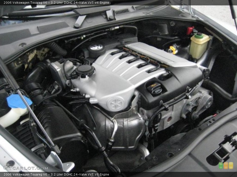 3.2 Liter DOHC 24-Valve VVT V6 2006 Volkswagen Touareg Engine