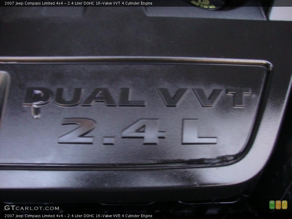 2.4 Liter DOHC 16-Valve VVT 4 Cylinder Engine for the 2007 Jeep Compass #39337724