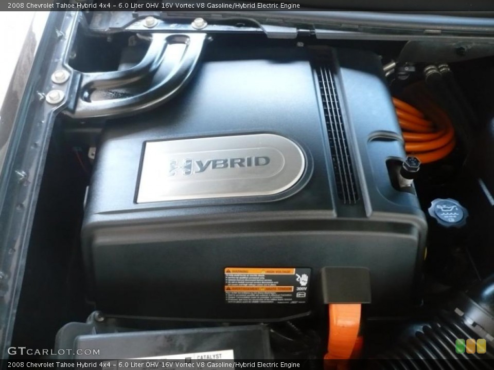 6.0 Liter OHV 16V Vortec V8 Gasoline/Hybrid Electric Engine for the 2008 Chevrolet Tahoe #39339796
