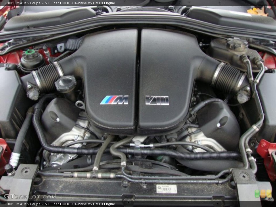 5.0 Liter DOHC 40-Valve VVT V10 Engine for the 2006 BMW M6 #39341140