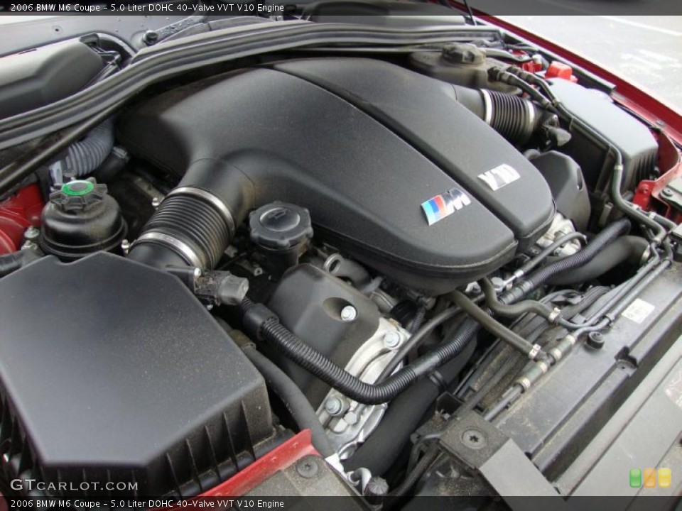 5.0 Liter DOHC 40-Valve VVT V10 Engine for the 2006 BMW M6 #39341176