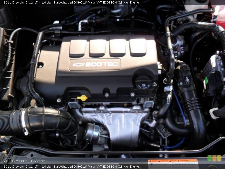 1.4 Liter Turbocharged DOHC 16-Valve VVT ECOTEC 4 Cylinder Engine for the 2011 Chevrolet Cruze #39341728