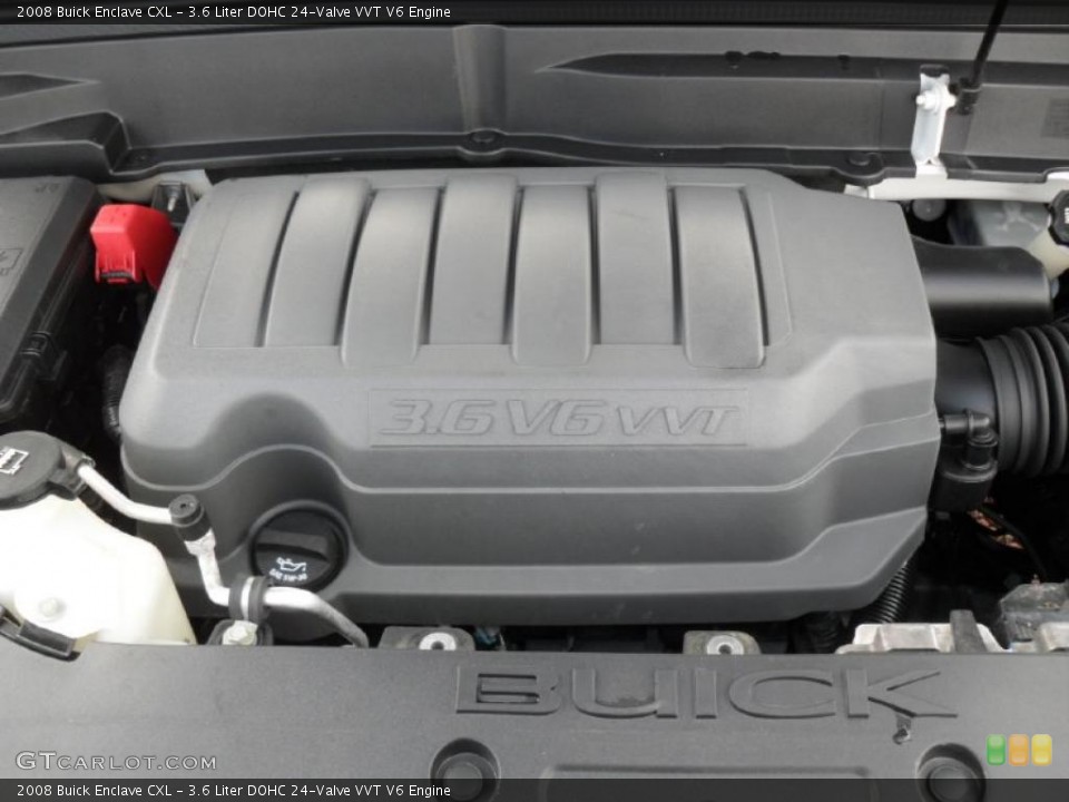 3.6 Liter DOHC 24-Valve VVT V6 Engine for the 2008 Buick Enclave #39344856