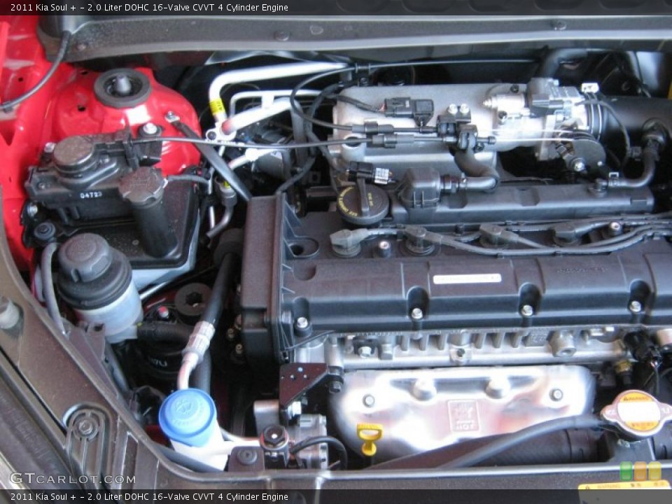 2.0 Liter DOHC 16-Valve CVVT 4 Cylinder Engine for the 2011 Kia Soul #39358248