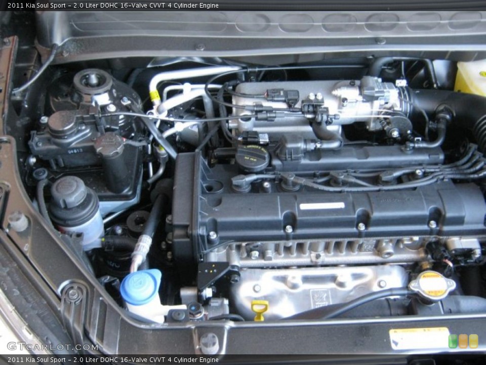 2.0 Liter DOHC 16-Valve CVVT 4 Cylinder Engine for the 2011 Kia Soul #39358676