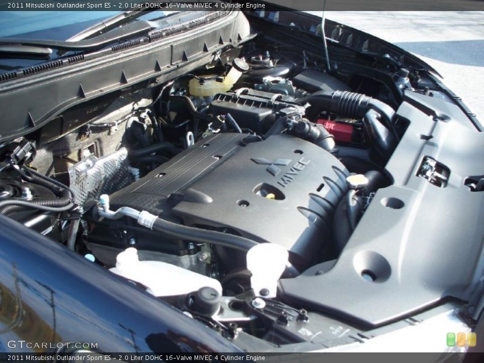 2.0 Liter DOHC 16-Valve MIVEC 4 Cylinder Engine for the 2011 Mitsubishi Outlander Sport #39364940