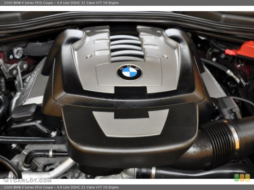 4.8 Liter DOHC 32 Valve VVT V8 Engine for the 2006 BMW 6 Series #39370957