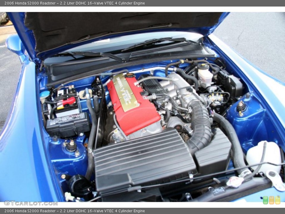 2.2 Liter DOHC 16-Valve VTEC 4 Cylinder Engine for the 2006 Honda S2000 #39372318