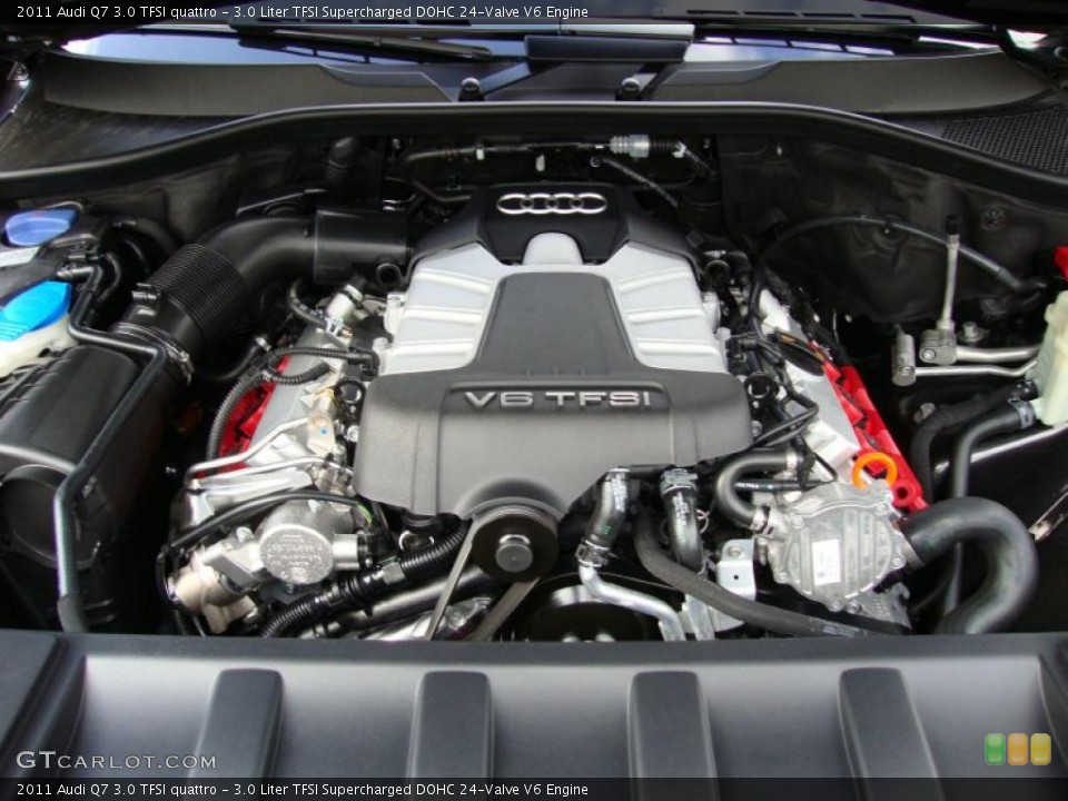 3.0 Liter TFSI Supercharged DOHC 24-Valve V6 Engine for the 2011 Audi Q7 #39373210