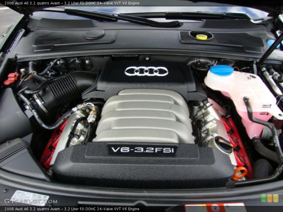 3.2 Liter FSI DOHC 24-Valve VVT V6 Engine for the 2008 Audi A6 #39374482