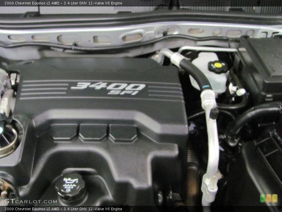 3.4 Liter OHV 12-Valve V6 Engine for the 2009 Chevrolet Equinox #39376314