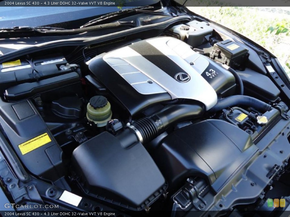 4.3 Liter DOHC 32-Valve VVT V8 Engine for the 2004 Lexus SC #39382885