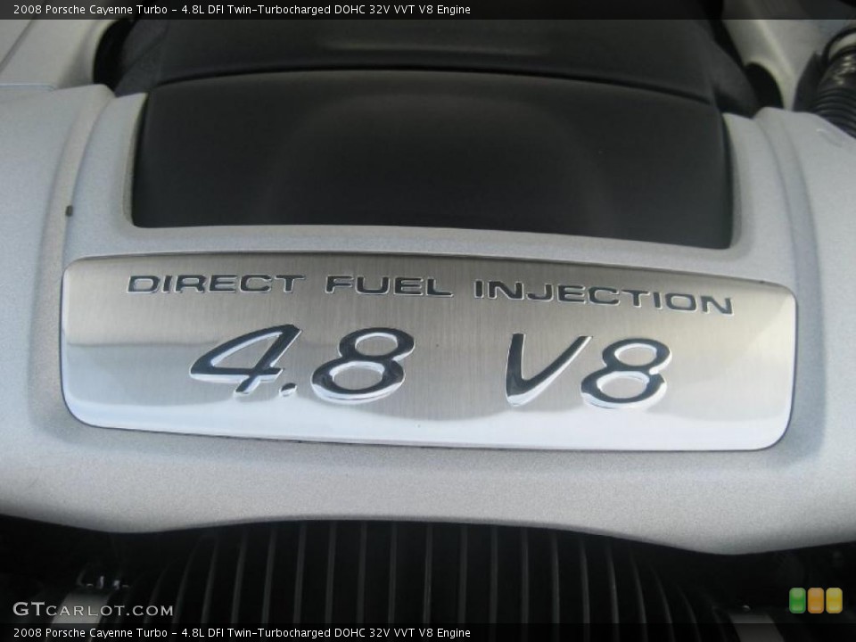 4.8L DFI Twin-Turbocharged DOHC 32V VVT V8 Engine for the 2008 Porsche Cayenne #39383285