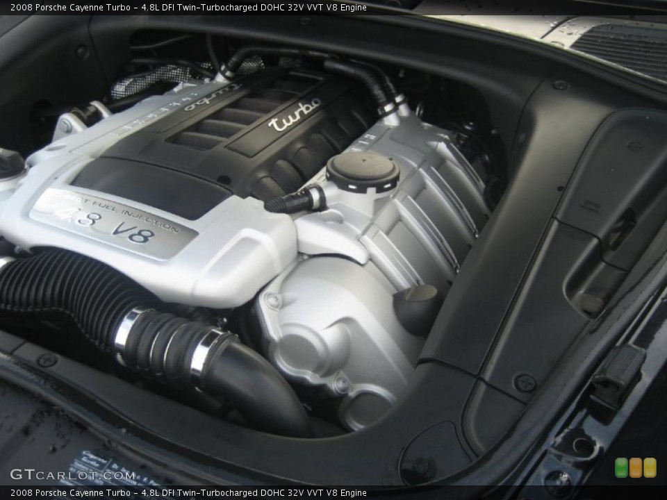 4.8L DFI Twin-Turbocharged DOHC 32V VVT V8 Engine for the 2008 Porsche Cayenne #39383321