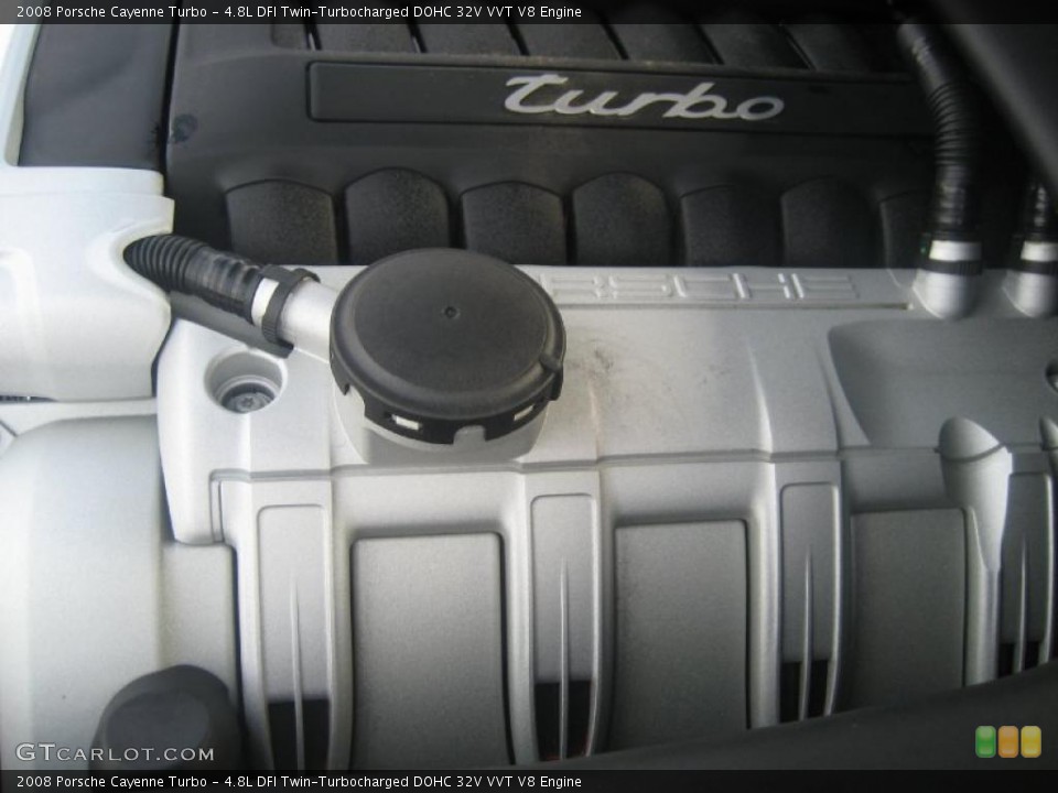 4.8L DFI Twin-Turbocharged DOHC 32V VVT V8 Engine for the 2008 Porsche Cayenne #39383333