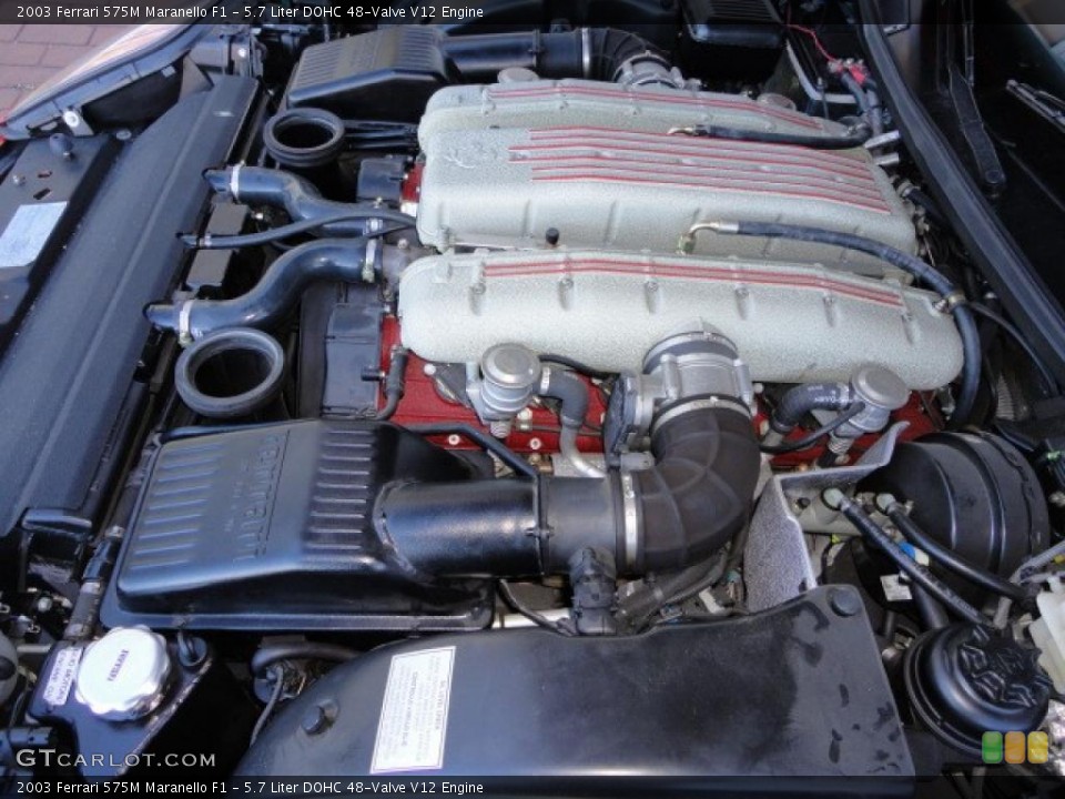 5.7 Liter DOHC 48-Valve V12 Engine for the 2003 Ferrari 575M Maranello #39389825