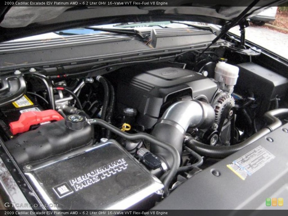 6.2 Liter OHV 16-Valve VVT Flex-Fuel V8 Engine for the 2009 Cadillac Escalade #39394893
