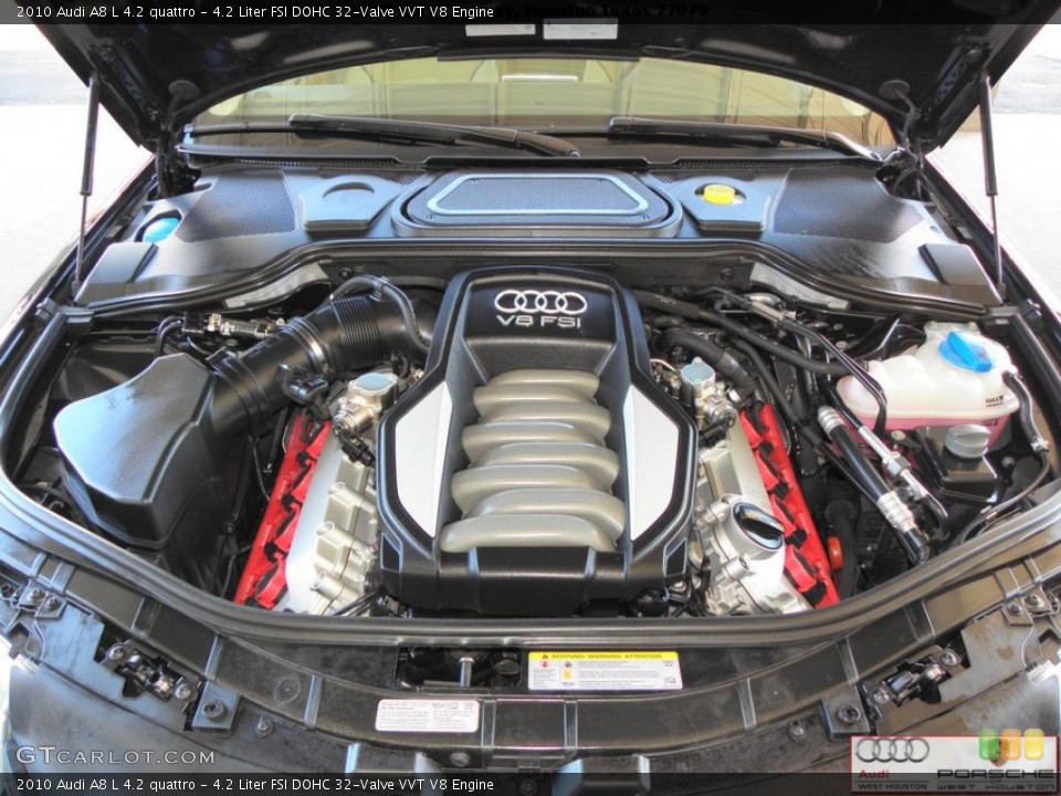 4.2 Liter FSI DOHC 32-Valve VVT V8 Engine for the 2010 Audi A8 #39399053