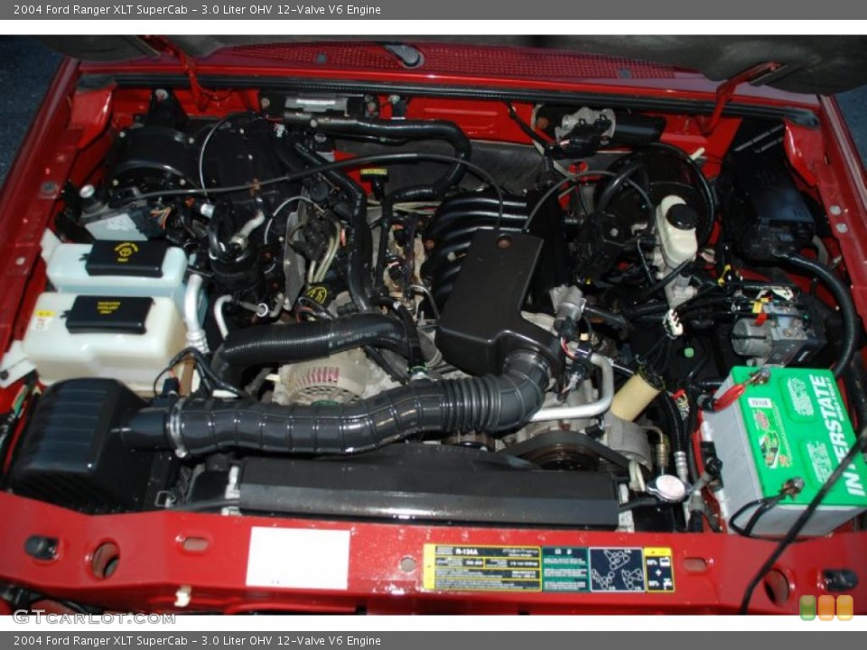 3.0 Liter OHV 12-Valve V6 Engine for the 2004 Ford Ranger #39405213