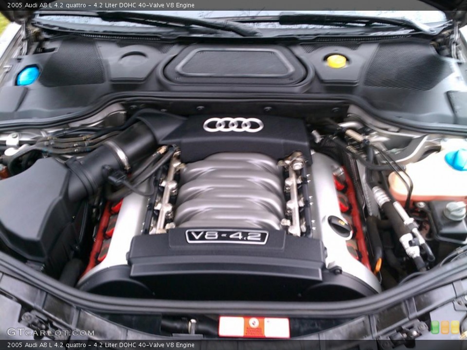 4.2 Liter DOHC 40-Valve V8 Engine for the 2005 Audi A8 #39407209
