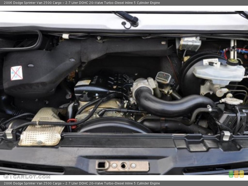 2.7 Liter DOHC 20-Valve Turbo-Diesel Inline 5 Cylinder Engine for the 2006 Dodge Sprinter Van #39409597