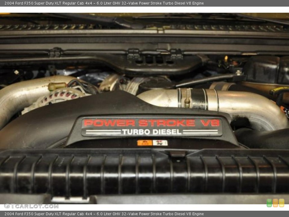 6.0 Liter OHV 32-Valve Power Stroke Turbo Diesel V8 Engine for the 2004 Ford F350 Super Duty #39409849