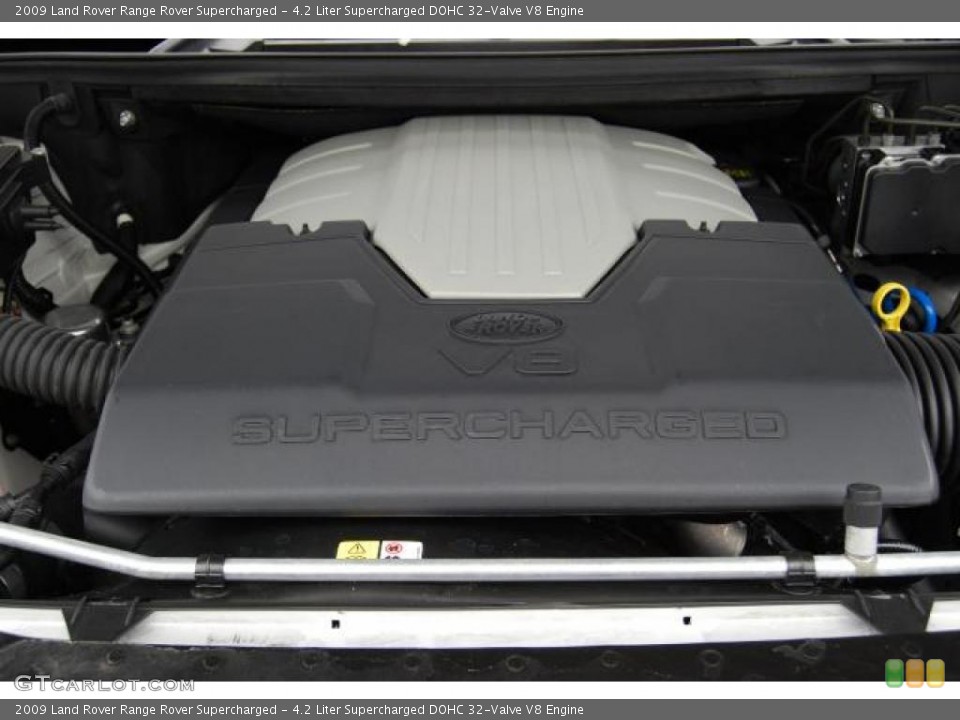 4.2 Liter Supercharged DOHC 32-Valve V8 Engine for the 2009 Land Rover Range Rover #39410749