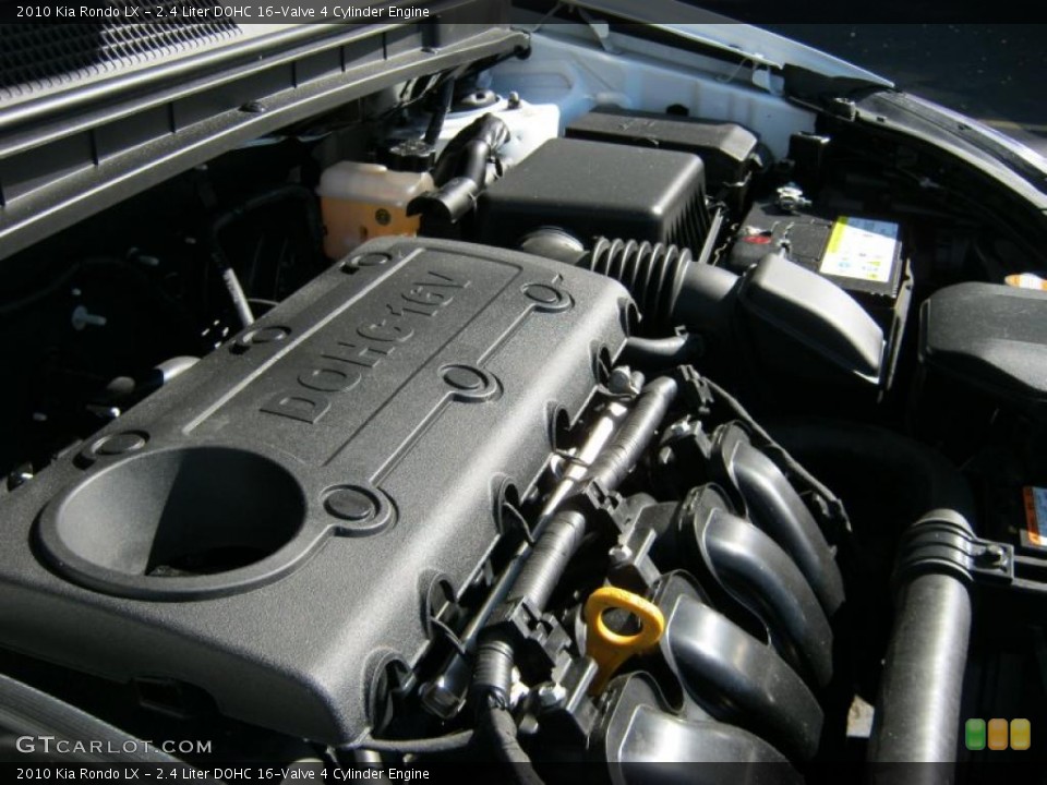 2.4 Liter DOHC 16-Valve 4 Cylinder Engine for the 2010 Kia Rondo #39413953