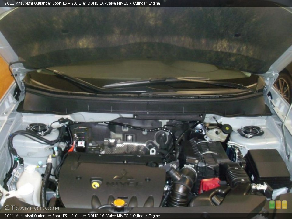 2.0 Liter DOHC 16-Valve MIVEC 4 Cylinder Engine for the 2011 Mitsubishi Outlander Sport #39415081