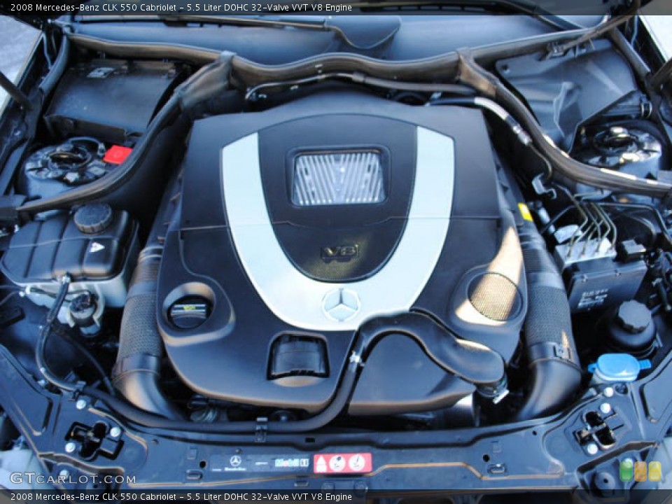 5.5 Liter DOHC 32-Valve VVT V8 Engine for the 2008 Mercedes-Benz CLK #39419049