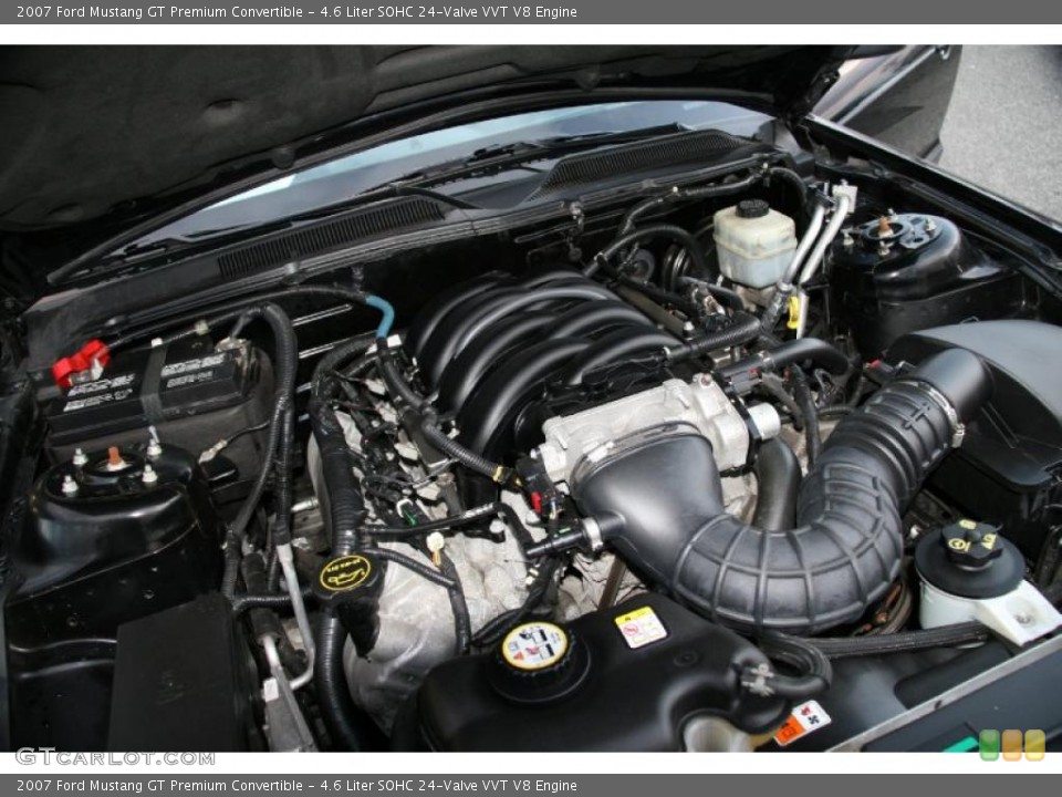 4.6 Liter SOHC 24-Valve VVT V8 Engine for the 2007 Ford Mustang #39422166