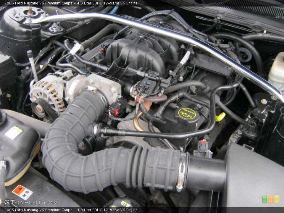 4.0 Liter SOHC 12-Valve V6 Engine for the 2006 Ford Mustang #39422199