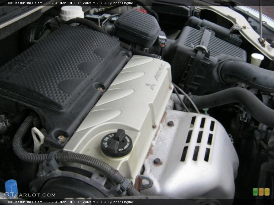 2.4 Liter SOHC 16 Valve MIVEC 4 Cylinder Engine for the 2006 Mitsubishi Galant #39423234