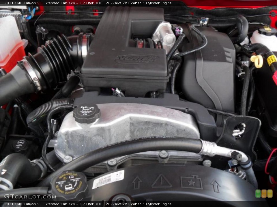 3.7 Liter DOHC 20-Valve VVT Vortec 5 Cylinder Engine for the 2011 GMC Canyon #39423402