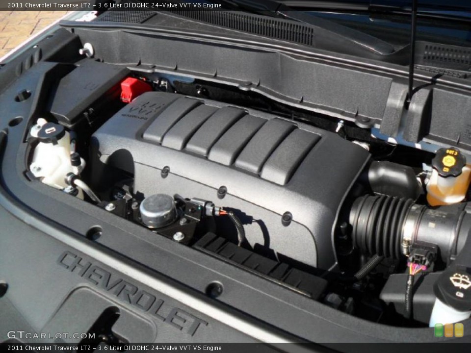 3.6 Liter DI DOHC 24-Valve VVT V6 Engine for the 2011 Chevrolet Traverse #39425286