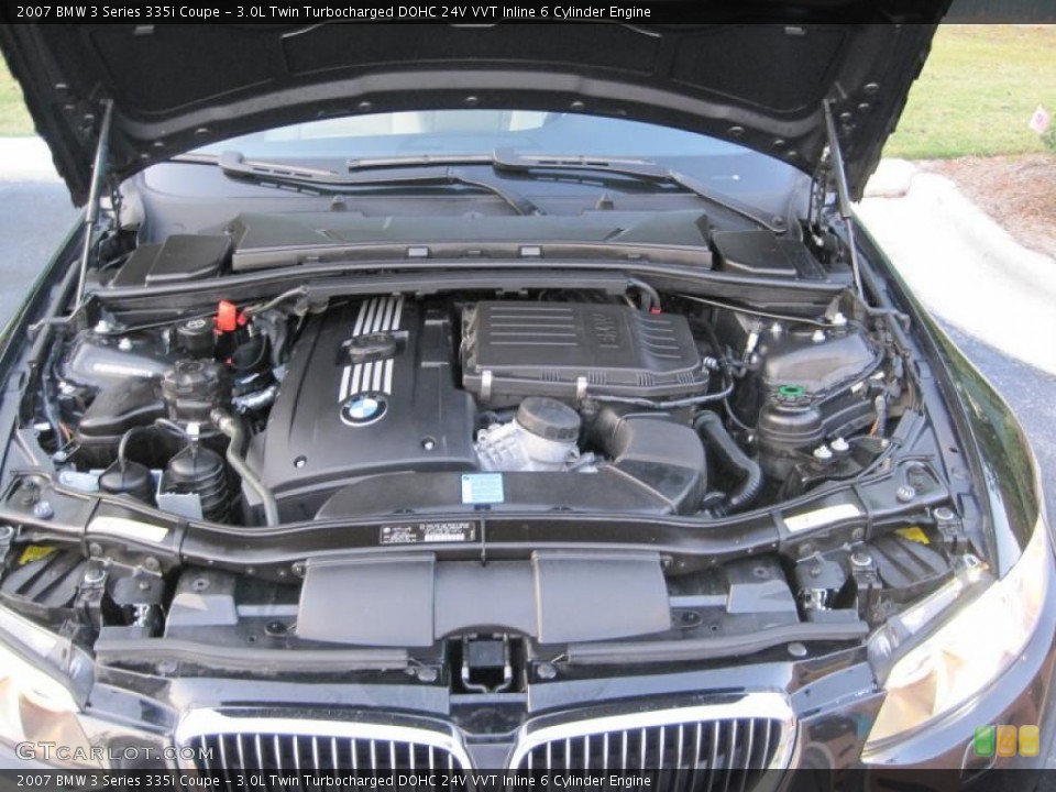 3.0L Twin Turbocharged DOHC 24V VVT Inline 6 Cylinder Engine for the 2007 BMW 3 Series #39426858