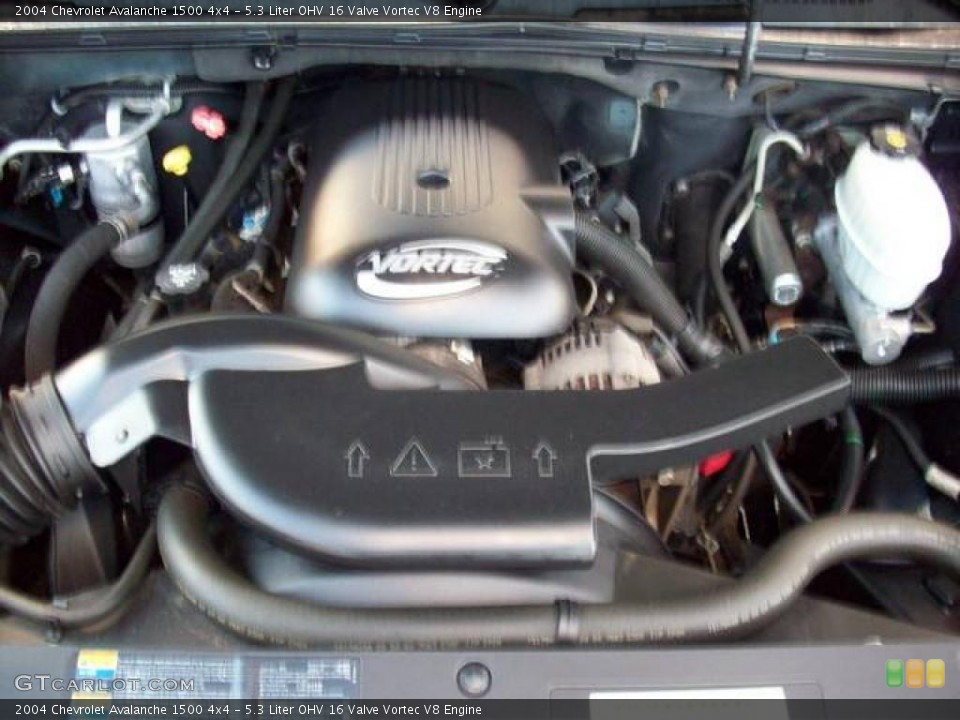 5.3 Liter OHV 16 Valve Vortec V8 Engine for the 2004 Chevrolet Avalanche #39429146