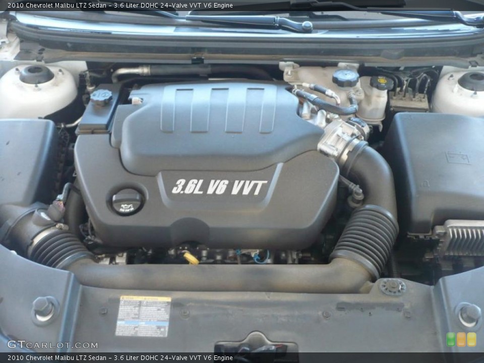 3.6 Liter DOHC 24-Valve VVT V6 Engine for the 2010 Chevrolet Malibu #39429858