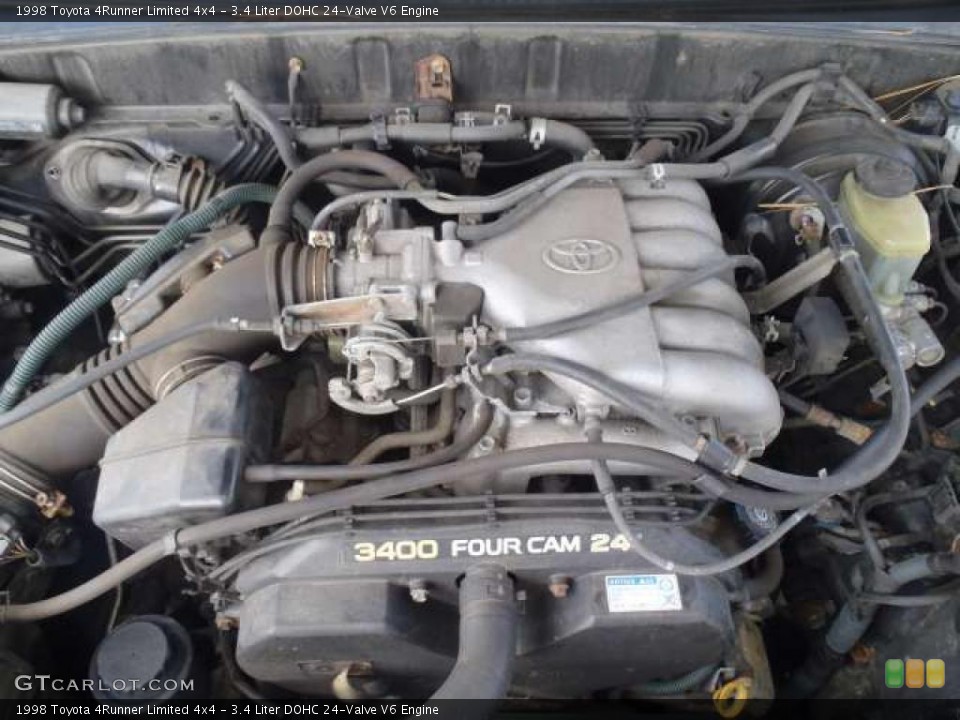 3.4 Liter DOHC 24-Valve V6 Engine for the 1998 Toyota 4Runner #39432102