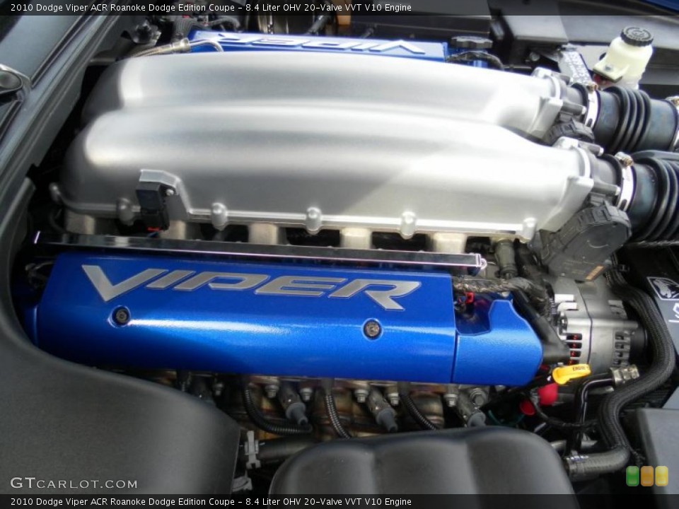 8.4 Liter OHV 20-Valve VVT V10 Engine for the 2010 Dodge Viper #39440290