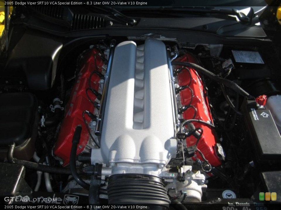 8.3 Liter OHV 20-Valve V10 Engine for the 2005 Dodge Viper #39442338