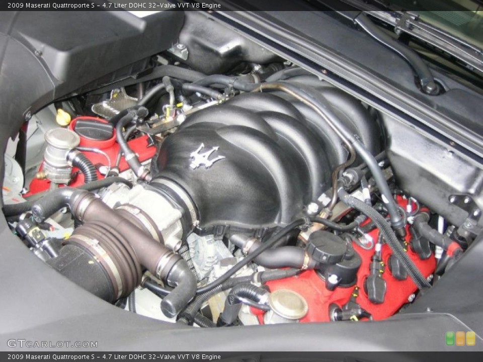 4.7 Liter DOHC 32-Valve VVT V8 Engine for the 2009 Maserati Quattroporte #39446026